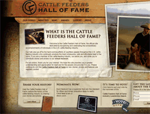 Tablet Screenshot of cattlefeeders.org